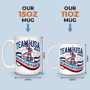 Les champions continuent de jouer jusqu'à ce qu'ils réussissent - Mug Olympiques - Vacances Olympiques, cadeau pour les membres de la famille, les meilleurs amis