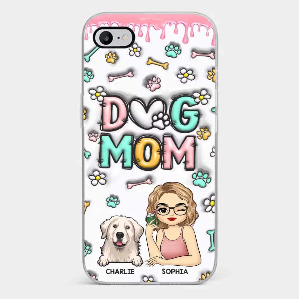 Ce n'est pas une maison sans fourrure pour enfants - Coque de téléphone transparente personnalisée avec effet gonflé en 3D - Cadeau pour les propriétaires d'animaux et les amoureux des animaux