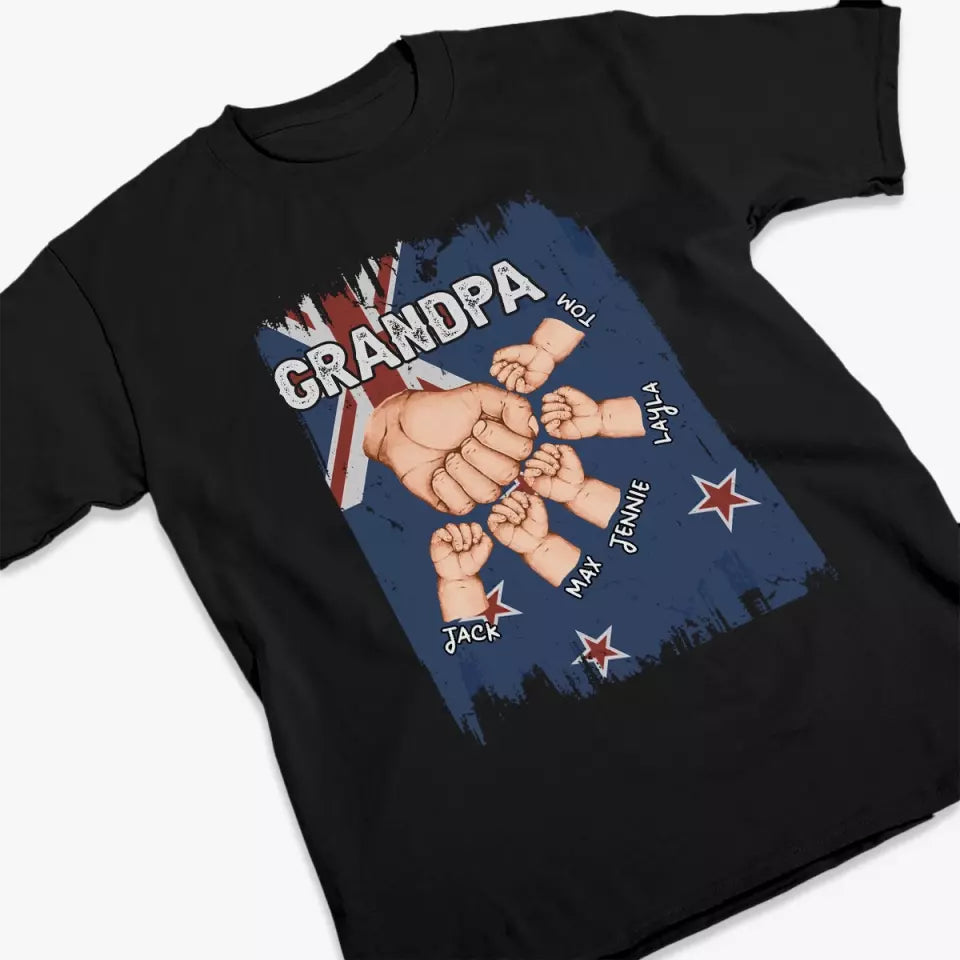 Un père fort signifie une famille forte - T-shirt unisexe personnalisé, sweat à capuche, sweat-shirt - Fête des pères, cadeau pour papa, grand-père