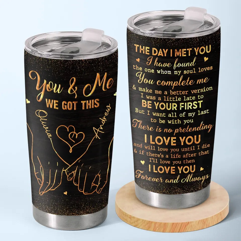 Je t'aime et je t'aimerai jusqu'à ma mort - Verre personnalisé pour couple - Cadeau pour mari et femme, anniversaire
