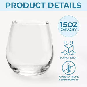 Ce qui compte dans notre vie - Verre à vin personnalisé Bestie - Cadeau pour meilleures amies, meilleures amies, sœurs