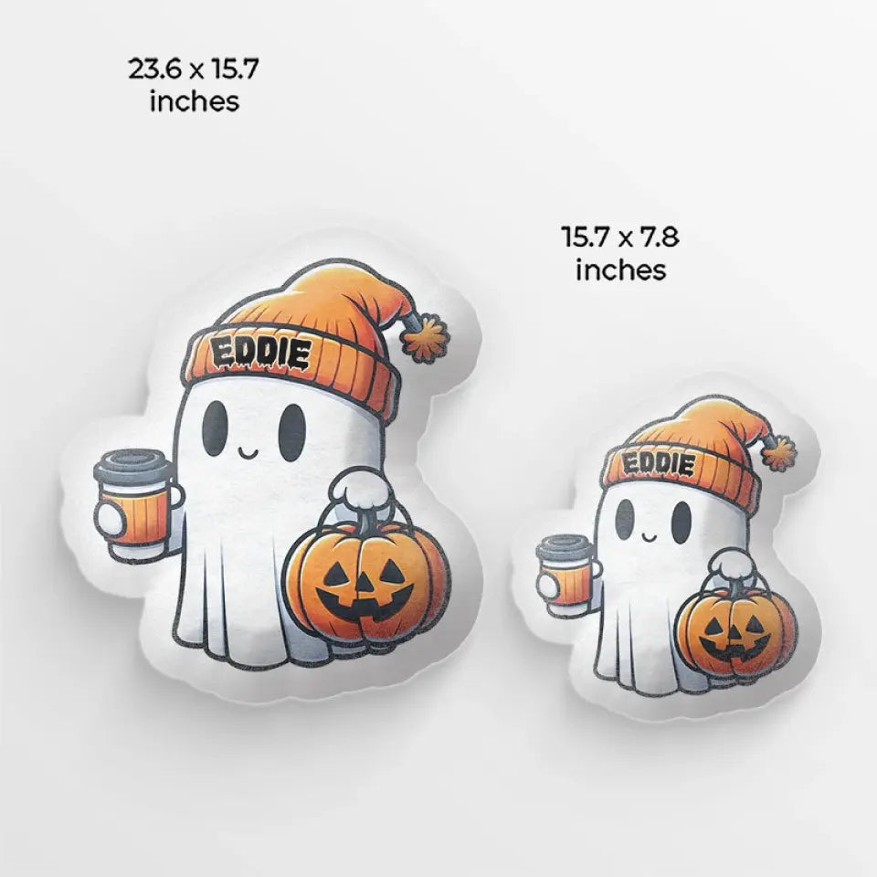 Halloween, sonnettes, bonbons – Coussin personnalisé pour la famille – Cadeau d'Halloween pour les membres de la famille