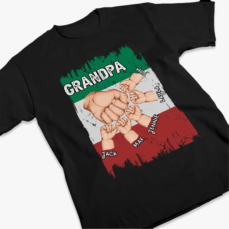 L'influence la plus importante de mon enfance était mon grand-père - T-shirt unisexe personnalisé, sweat à capuche, sweat-shirt - Fête des pères, cadeau pour papa, grand-père