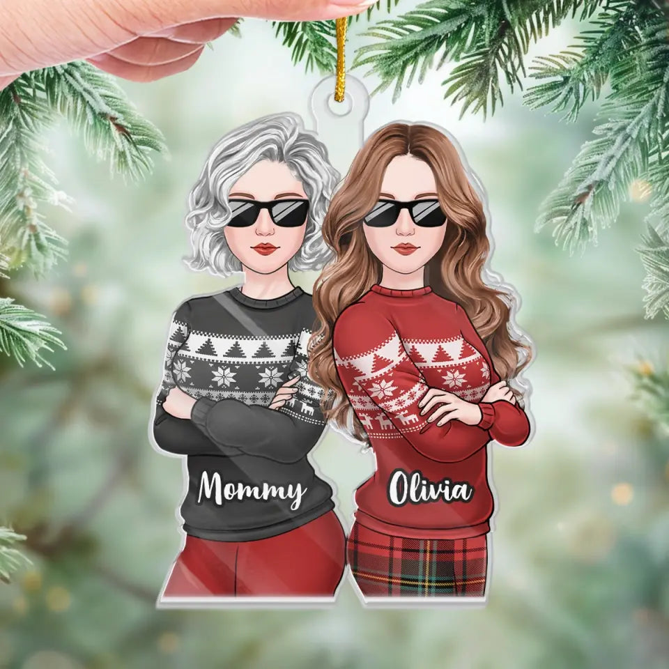 Ma plus grande réussite sera toujours toi - Ornement personnalisé familial - Forme personnalisée en acrylique - Cadeau de Noël pour maman, fille