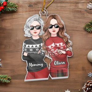 Ma plus grande réussite sera toujours toi - Ornement personnalisé familial - Forme personnalisée en acrylique - Cadeau de Noël pour maman, fille