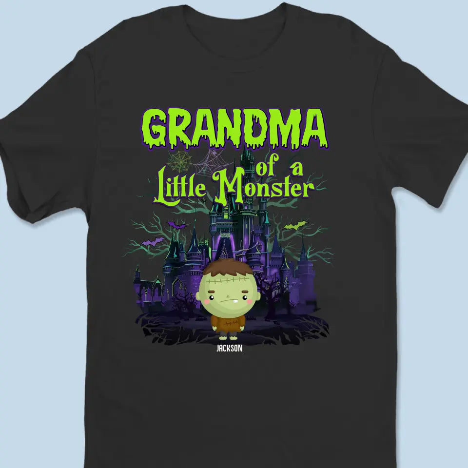 Grand-mère rend Halloween un peu plus confortable - T-shirt, sweat à capuche et sweat-shirt unisexe personnalisé pour la famille - Cadeau d'Halloween pour maman et grand-mère
