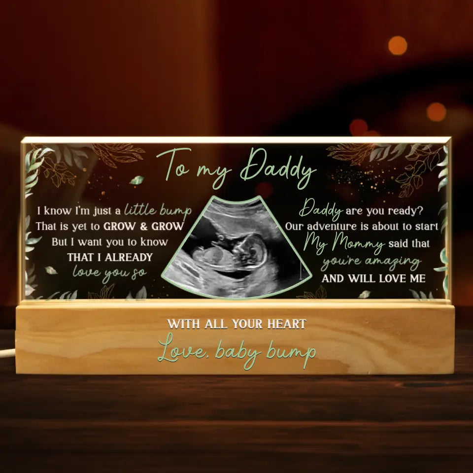 Les bébés photo personnalisés apportent tellement de joie et d'amour dans nos vies - Veilleuse LED 3D en acrylique personnalisée avec lettres - Cadeau pour bébé, enfant, nouveau-né
