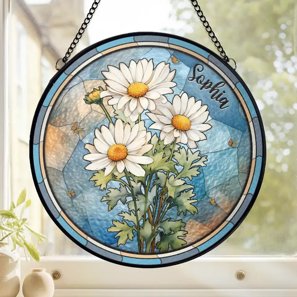 Un ami est une âme qui réside dans deux corps - Attrape-soleil personnalisé à suspendre sur un vitrail - Cadeau pour meilleures amies, meilleures amies, sœurs