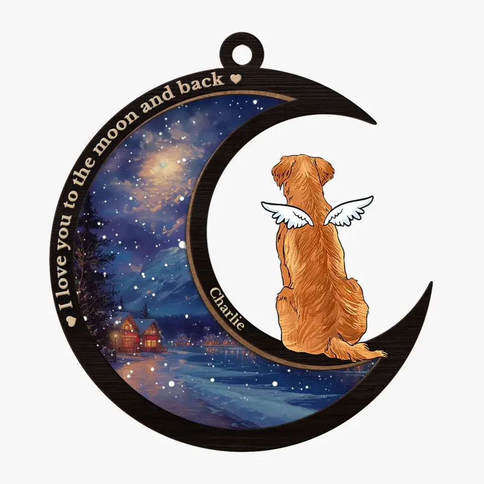 Les plus belles décorations sont celles avec une queue - Décoration commémorative personnalisée - Bois de forme personnalisée - Cadeau de condoléances, cadeau de Noël pour propriétaires d'animaux et amoureux des animaux