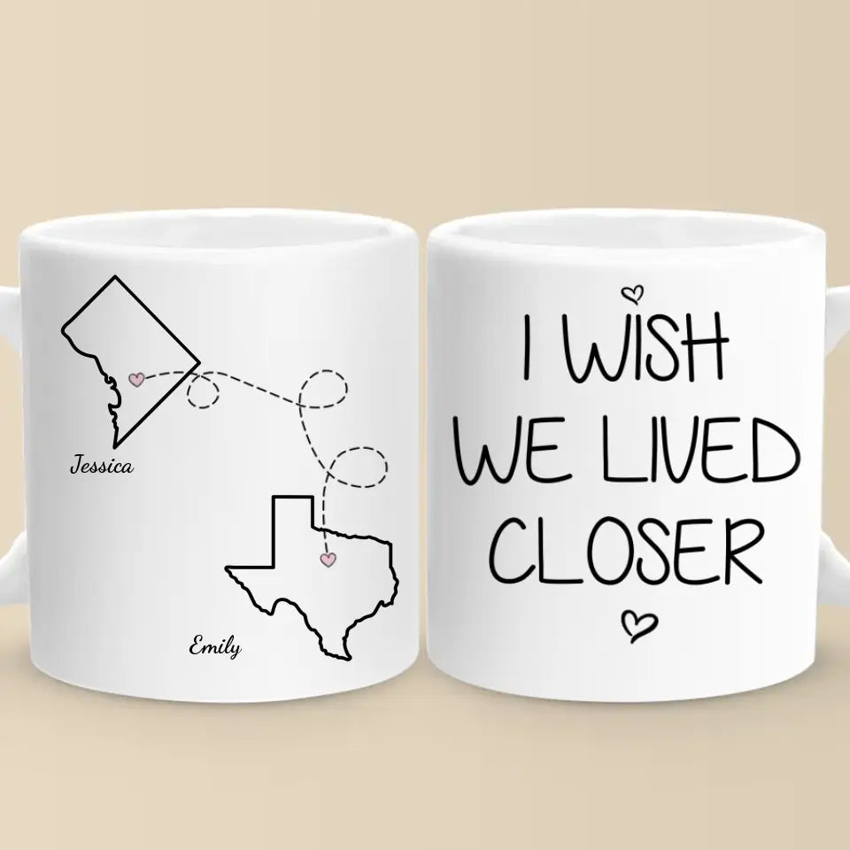 Notre amitié brille de mille feux - Mug personnalisé Bestie - Cadeau pour meilleures amies, meilleures amies, sœurs