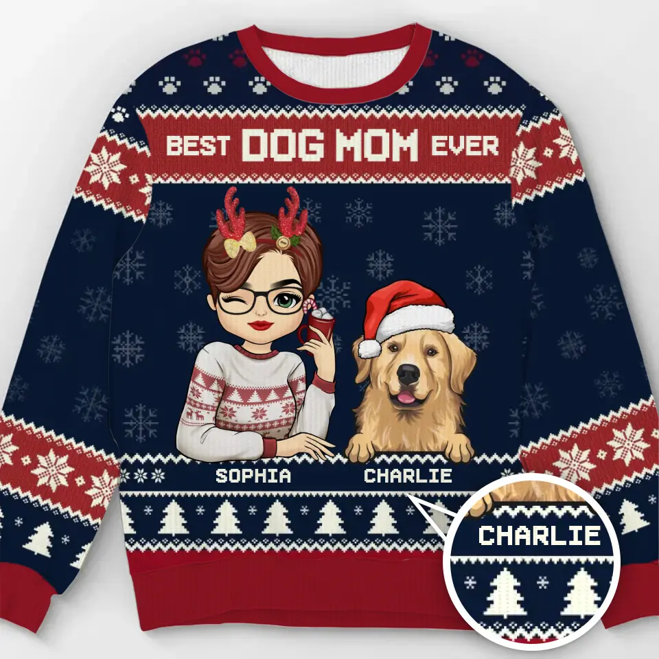 Offrez-vous un Noël tout doux ! Sweat-shirt personnalisé pour chien et chat, moche et personnalisé, pull unisexe en laine, cadeau de Noël pour les propriétaires et les amoureux des animaux.