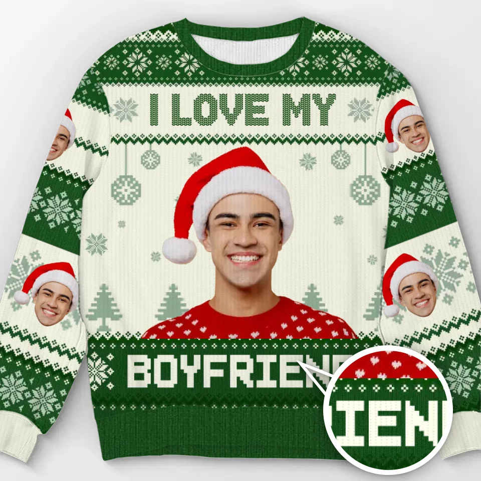 Les vacances sont plus belles avec toi à mes côtés - Sweat-shirt personnalisé pour couple - Pull en laine unisexe - Cadeau de Noël pour mari et femme, anniversaire