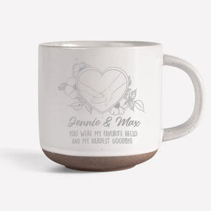 Si l'amour te gardait, tu vivrais éternellement - Mug personnalisé en céramique - Cadeau de condoléances pour les propriétaires et les amoureux des animaux