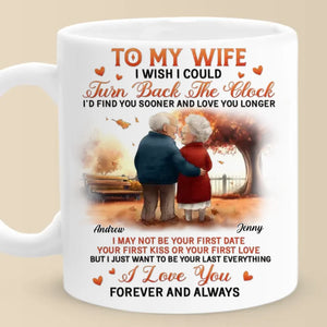 Mon histoire d'amour préférée est la nôtre - Tasse personnalisée pour couple - Cadeau d'automne pour mari et femme, anniversaire