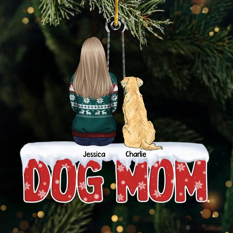 Un compagnon est parti, mais le souvenir perdure - Ornement commémoratif personnalisé - Forme personnalisée en acrylique - Cadeau de condoléances, cadeau de Noël pour les propriétaires d'animaux et les amoureux des animaux