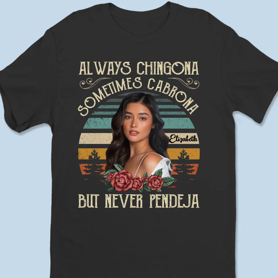 Photo personnalisée : vous méritez la meilleure version de vous-même - T-shirt, sweat à capuche, sweat-shirt unisexe personnalisé - Cadeau pour vous-même