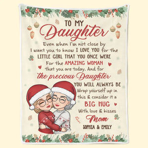 Notre amour est un jardin, toujours en fleurs - Couverture familiale personnalisée - Cadeau de Noël pour grand-mère, maman, fille