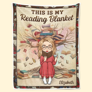 Custom Blanket - Personalized Bookish Gifts For Book Lovers, Bookworms, Readers - The Warmth Of A Blanket Enhances Every Story