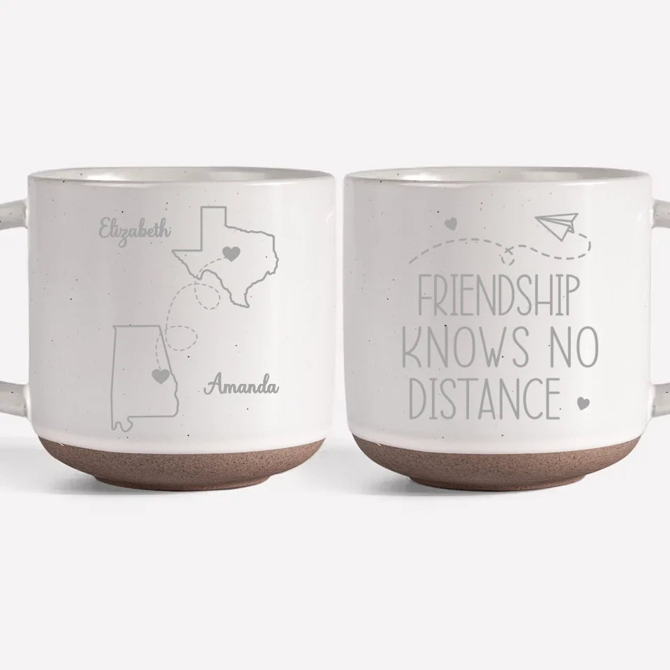Une tasse spéciale pour des moments spéciaux avec votre meilleure amie - Tasse en poterie personnalisée Bestie - Cadeau pour meilleures amies, meilleures amies, sœurs
