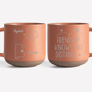 Une tasse spéciale pour des moments spéciaux avec votre meilleure amie - Tasse en poterie personnalisée Bestie - Cadeau pour meilleures amies, meilleures amies, sœurs
