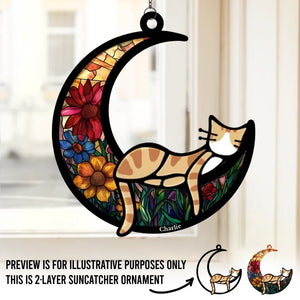 Une âme douce maintenant en paix - Attrape-soleil personnalisé à suspendre à une fenêtre - Cadeau de condoléances pour les propriétaires et les amoureux des animaux