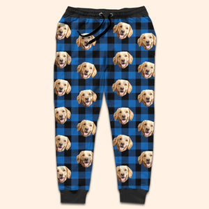 Des photos d'animaux personnalisées pour des fêtes de fin d'année absolument parfaites ! Pantalons de survêtement unisexes personnalisés pour chiens et chats ! Cadeau de Noël pour propriétaires et amoureux des animaux.