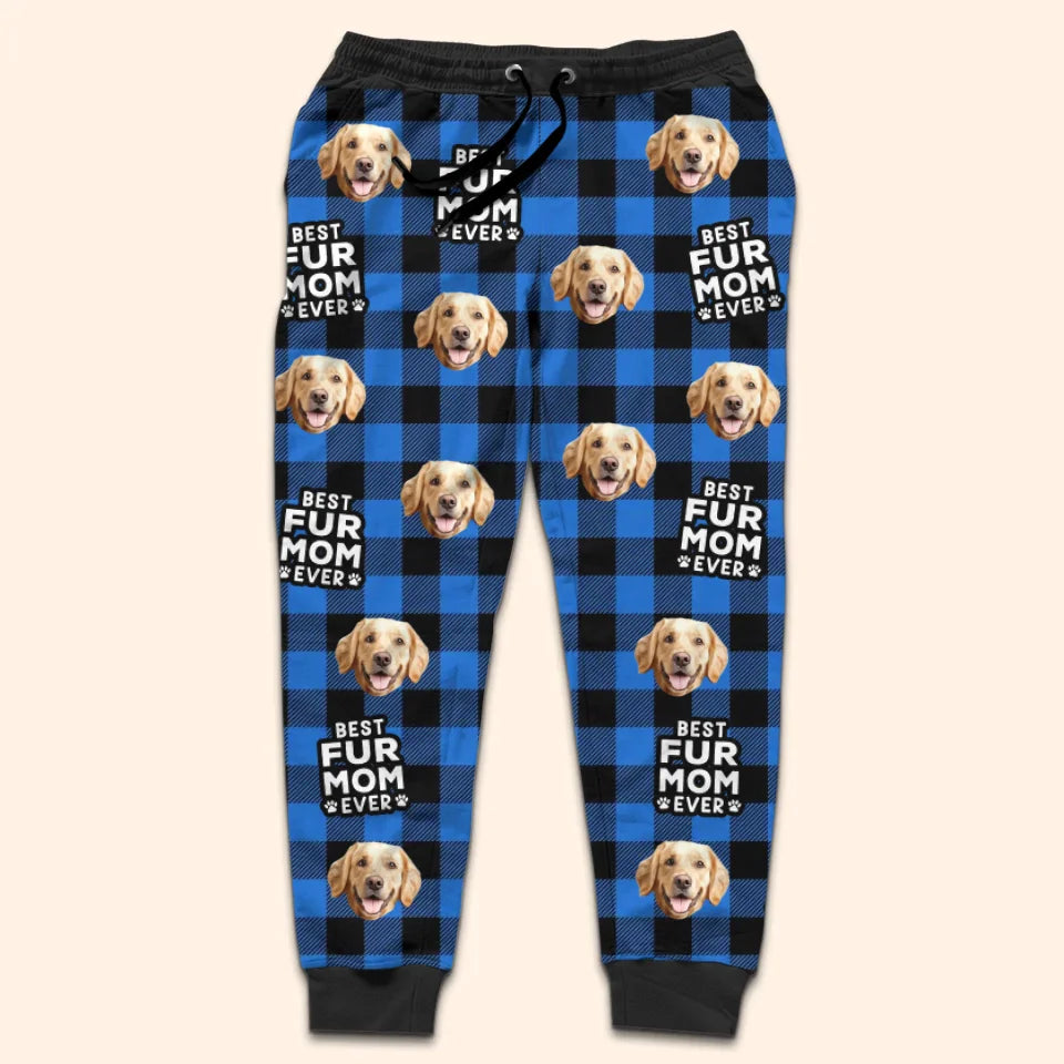 Pyjama personnalisé avec photo, fourrure et amour pour la saison - Pyjama personnalisé pour chien et chat - Cadeau de Noël pour propriétaires et amoureux des animaux