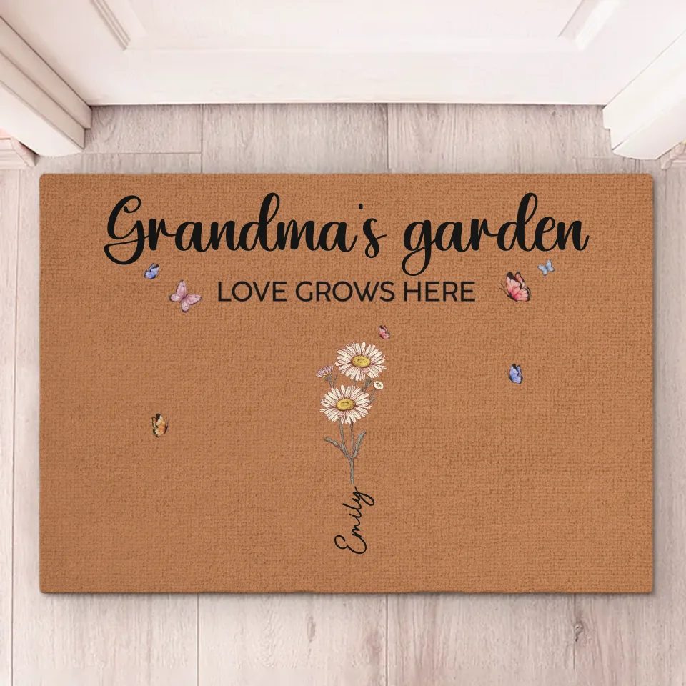 Les grands-mères sont un cadeau à ne pas prendre à la légère - Tapis décoratif personnalisé pour la maison - Cadeau de Noël, cadeau de pendaison de crémaillère pour grand-mère et grands-parents