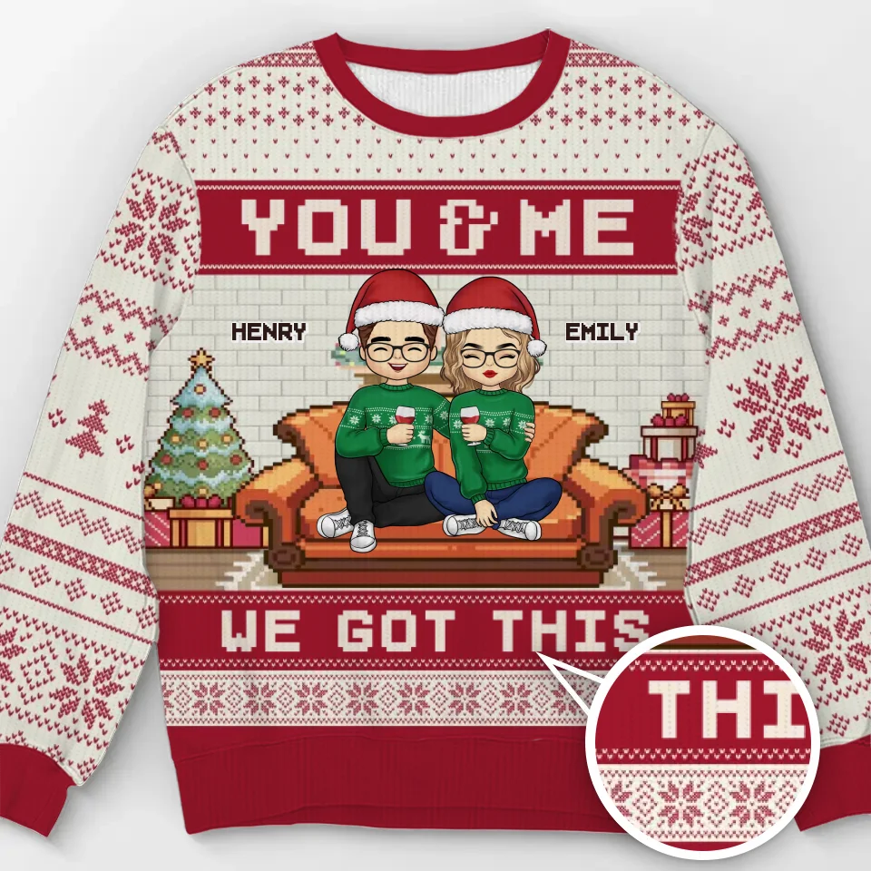 Je suis reconnaissant pour la joie que mon animal apporte à Noël ! Sweat-shirt personnalisé pour chien et chat, moche et personnalisé, pull unisexe en laine, cadeau de Noël pour mari, femme, anniversaire, propriétaires d'animaux, amoureux des animaux.