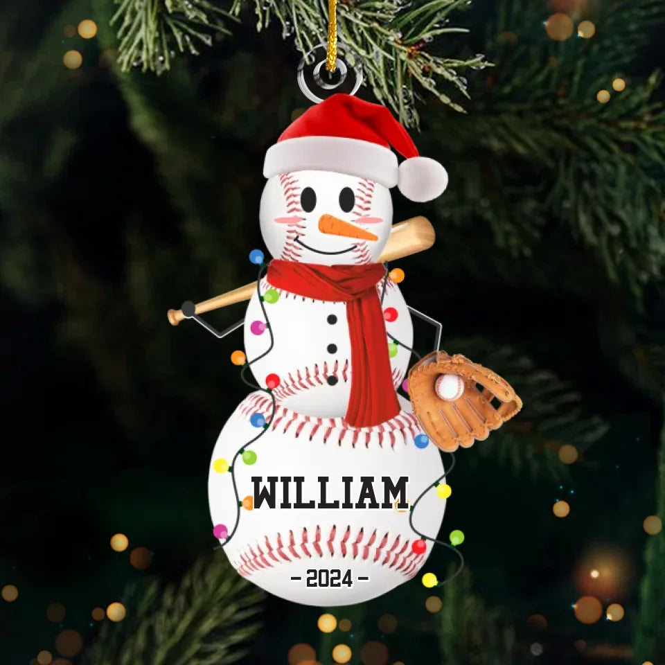 Ballon de détente et de jeu - Décoration personnalisée en acrylique - Cadeau de Noël pour joueurs, équipes et garçons