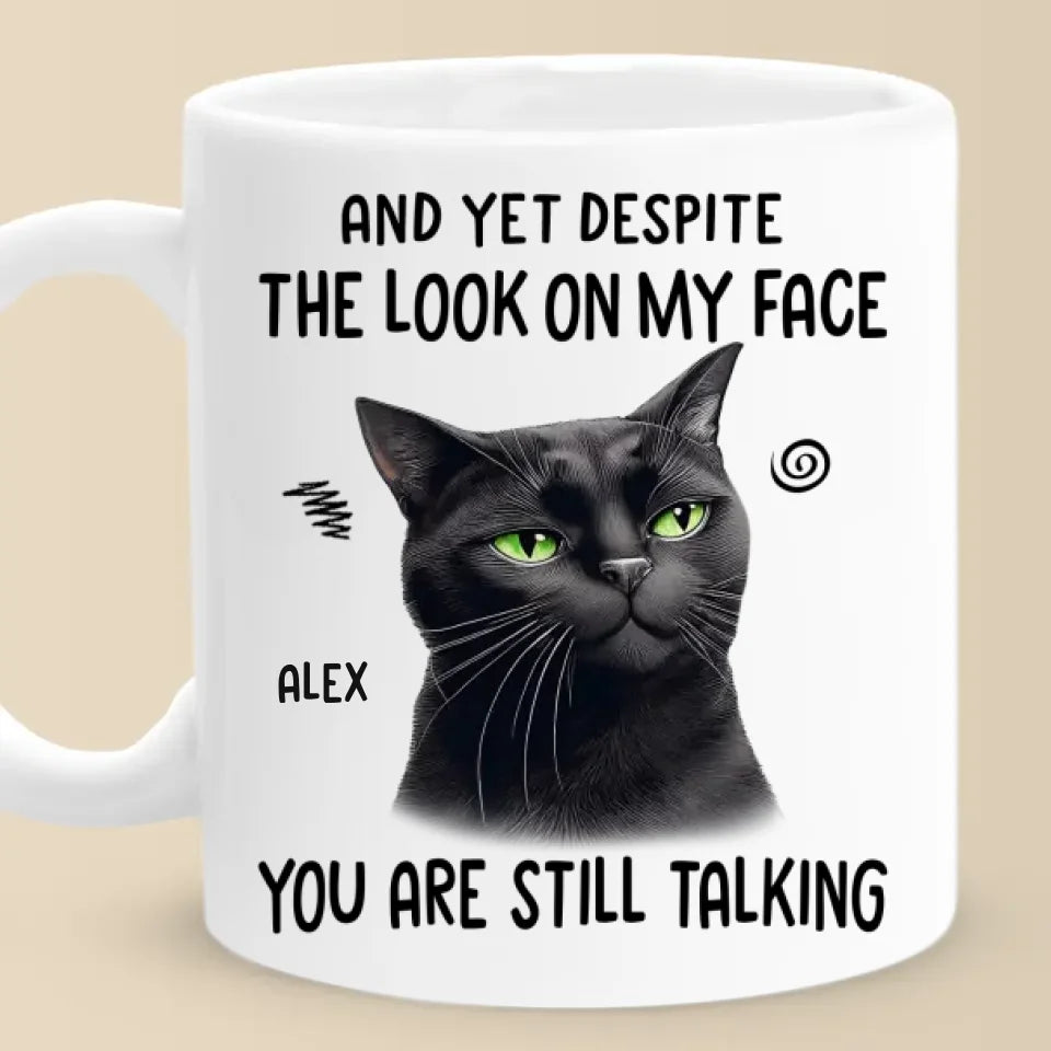 Tu parles encore - Tasse personnalisée pour ami - Cadeau de Noël, cadeau d'anniversaire pour meilleurs amis, membres de la famille, collègues, vous-même