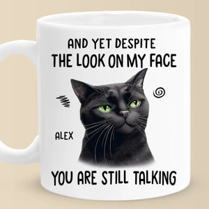 Tu parles encore - Tasse personnalisée pour ami - Cadeau de Noël, cadeau d'anniversaire pour meilleurs amis, membres de la famille, collègues, vous-même