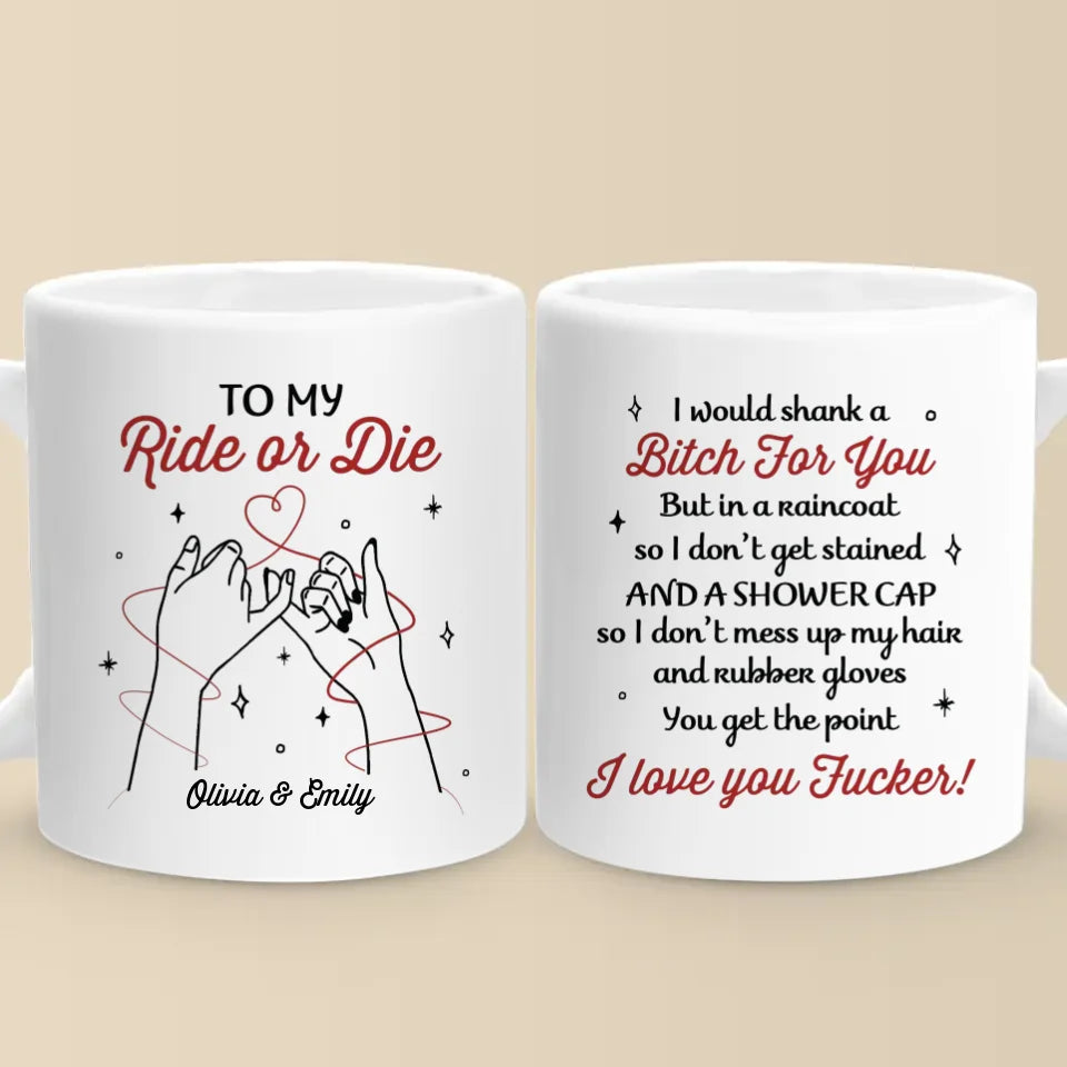 Tu n'es pas seulement mon meilleur ami, tu es mon compagnon ou ma vie pour toujours - Mug personnalisé Bestie - Cadeau de Noël pour les meilleurs amis, BFF, sœurs