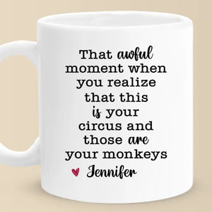 Les bons amis ne vous laissent pas faire des bêtises seuls - Tasse personnalisée pour ami - Cadeau de Noël, cadeau d'anniversaire pour meilleurs amis, membres de la famille, collègues, vous-même