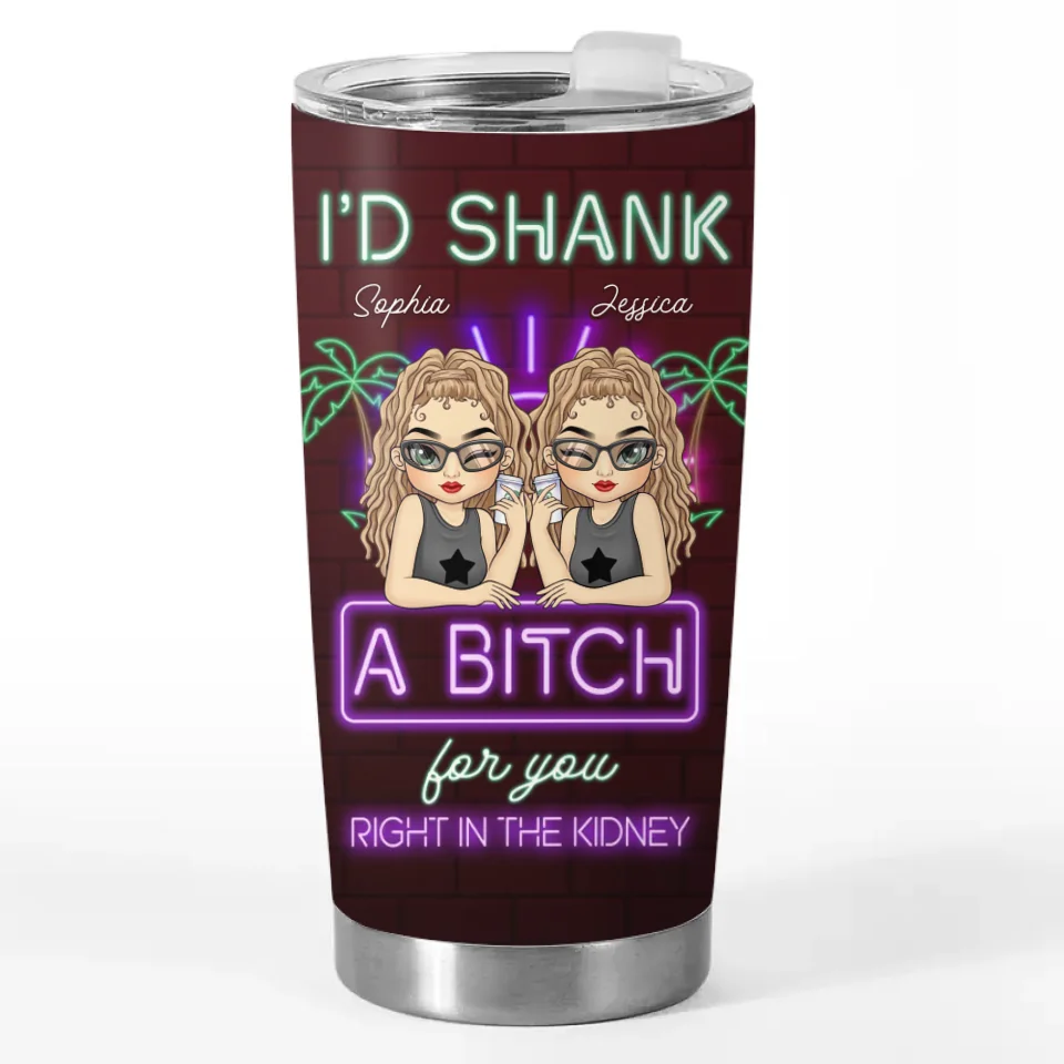 Les boissons ont meilleur goût avec vous - Gobelet personnalisé Bestie - Cadeau de Noël pour meilleures amies, meilleures amies, sœurs
