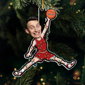 Photo personnalisée Chaque prise de vue compte - Ornement personnalisé personnalisé - Forme personnalisée en acrylique - Cadeau de Noël pour les amateurs de sport, les joueurs de sport