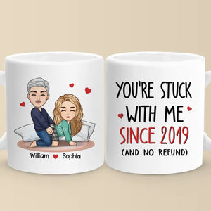 Tu es ma chose préférée à faire - Tasse personnalisée pour couple - Cadeau de Noël pour mari et femme, anniversaire
