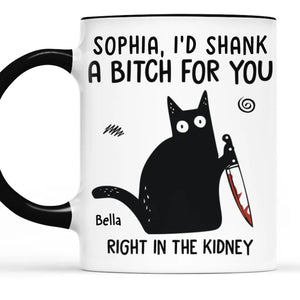 Prenez une tasse, partagez un fou rire - Tasse personnalisée avec accents - Cadeau de Noël pour meilleurs amis, sœurs, membres de la famille, collègues
