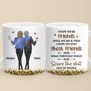 Une meilleure amie est une sœur par choix - Mug personnalisé Bestie - Cadeau pour meilleures amies, meilleures amies et sœurs