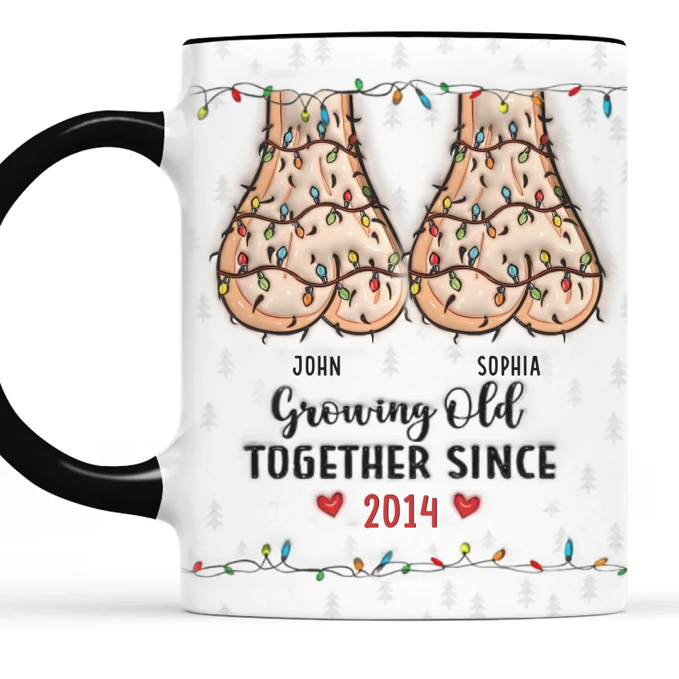 Soyons étranges et merveilleux ensemble - Tasse personnalisée avec effet gonflé 3D imprimée - Cadeau pour mari et femme, anniversaire