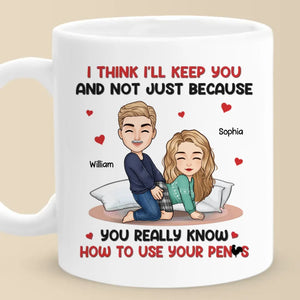 Tu es l'étincelle de mon feu - Tasse personnalisée pour couple - Cadeau pour mari et femme, anniversaire