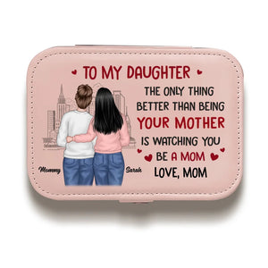 Te voir devenir maman est ma plus grande joie - Coffret à bijoux personnalisé pour famille - Cadeau pour maman, grand-mère