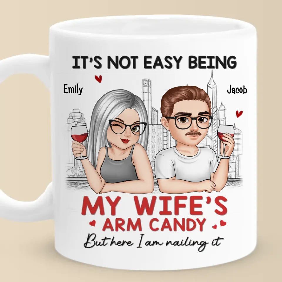 Tu me fais plaisir - Mug personnalisé pour couple - Cadeau pour mari et femme, anniversaire