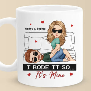 Je jure de toujours être à tes côtés - Tasse personnalisée pour couple - Cadeau pour mari et femme, anniversaire
