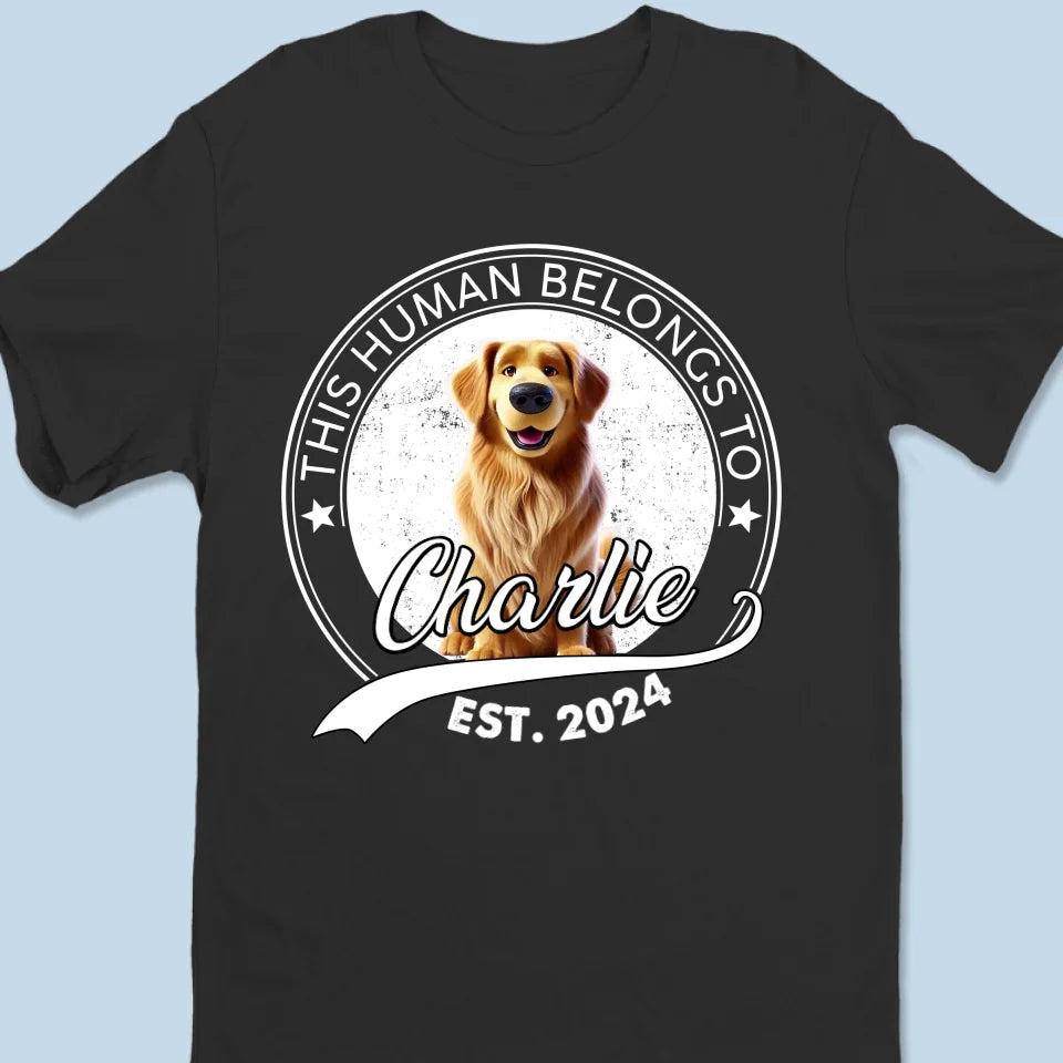 Les chiens rendent les moments intemporels - T-shirt unisexe personnalisé pour chien, t-shirt premium, sweat à capuche - Cadeau pour propriétaires et amoureux des animaux