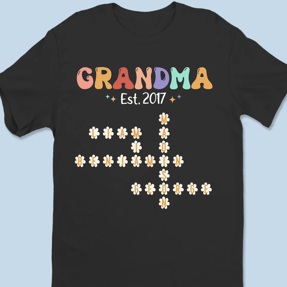 L'amour d'une mère perdure - T-shirt unisexe personnalisé pour la famille, t-shirt premium, sweat à capuche - Cadeau pour maman, grand-mère