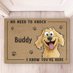 Tapis décoratif personnalisé pour chien « Home Sweet Home » (avec approbation de patte requise) – Cadeau de pendaison de crémaillère pour propriétaires et amoureux des animaux