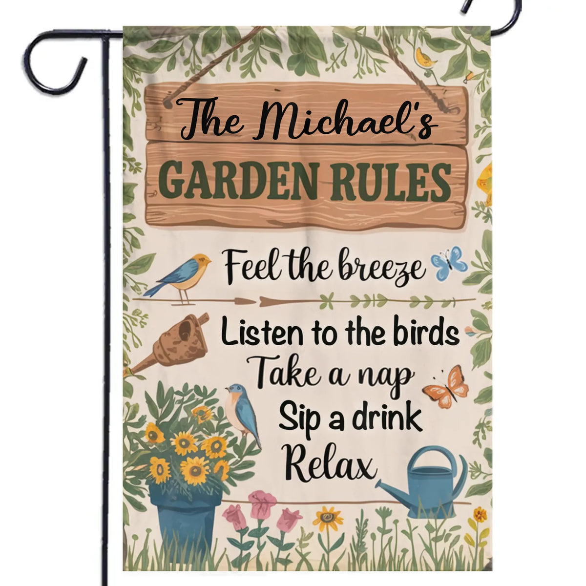 Apportez une touche personnelle à votre décoration - Drapeau personnalisé familial - Cadeau pour vous-même, vos meilleurs amis, vos frères et sœurs, les membres de votre famille