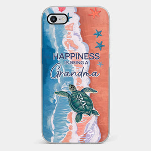 Le bonheur, c'est d'être grand-mère - Coque de téléphone personnalisée avec effet gonflable 3D - Cadeau pour maman et grand-mère