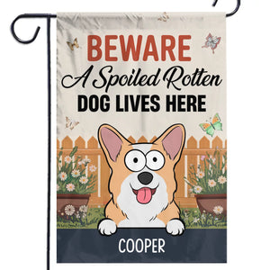 Chaque jardin a besoin d'un gardien fidèle - Drapeau personnalisé pour chien - Cadeau pour les propriétaires d'animaux et les amoureux des animaux